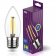 Лампа светодиодная филаментная REV C37 E27 5W DECO Premium теплый свет свеча 32424 9